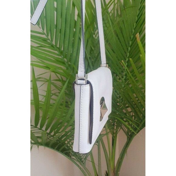 KATE SPADE NEWBURY LANE SALLY BALLETSLIP IVORY LEATHER CROSSBODY BAG - Picture 3 of 10